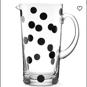 Kate Spade Deco Dot Water pitcher
